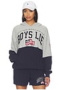 view 1 of 5 SWEAT À CAPUCHE UNITED STATES OF BOYS LIE THERMAL RACER in Navy Multi