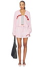 view 5 of 5 Dating Certified Alex Zip-up Hoodie in Pastel Pink