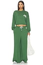 view 4 of 4 Match Point '94 Crepe Kara Crewneck Sweatshirt in Mint