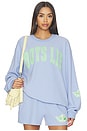 view 1 of 5 Razzle Dazzle V4 Kara Crewneck Sweatshirt in Lilac