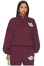 view 1 of 5 Had Me At Merlot A1 Crewneck Sweatshirt in Wine