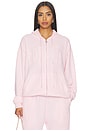 view 4 of 6 Cotton Candy Harley Zip Hoodie in Pale Pink