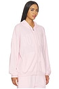 view 5 of 6 Cotton Candy Harley Zip Hoodie in Pale Pink