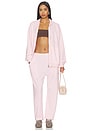 view 6 of 6 Cotton Candy Harley Zip Hoodie in Pale Pink