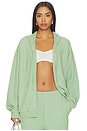 view 2 of 6 Olive You Harley Zip Hoodie in Sage Green