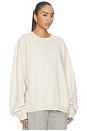 view 2 of 5 SWEAT ALL-STAR DISTRESSED KARA CREWNECK in Oatmeal Heather
