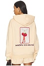 view 1 of 4 Mon Cheri Racer Hoodie in Sand