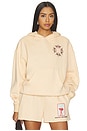 view 2 of 4 Mon Cheri Racer Hoodie in Sand