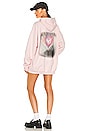 view 1 of 5 Eat Your Heart Out Hoodie in Pink