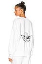 view 3 of 4 Stupid Cupid Crewneck in White