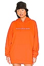 view 2 of 5 What Are You Going To Do Without Him Hoodie in Orange
