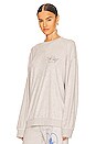 view 3 of 4 Love Is Blind Sweatshirt in Ash