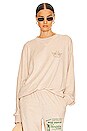 view 2 of 5 Love Hurts Sweatshirt in Sand