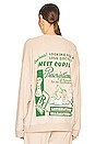 view 4 of 5 Love Hurts Sweatshirt in Sand