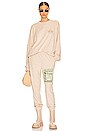 view 5 of 5 Love Hurts Sweatshirt in Sand