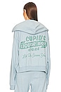 view 3 of 4 Cupid's Liquor Hoodie in Sky Blue