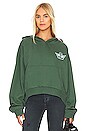 view 2 of 5 Heart Racer Hoodie in Green