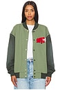 view 1 of 5 B SHOCK VARSITY ジャケット in Green