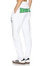 view 1 of 7 Don't Fumble Mac Slim Sweatpants in White