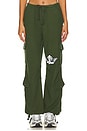 view 1 of 6 B Shock Thermal Roth Pant in Green