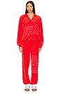 view 5 of 6 Kimmy Pant in Red
