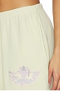 view 6 of 6 Pastel Me Kimmy Sweatpants in Pastel Yellow