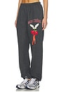 view 3 of 6 Mon Cheri Kimmy Pant in Charcoal Heather