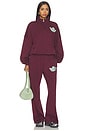 view 7 of 7 PANTALON HAD ME AT MERLOT ALEX  in Wine