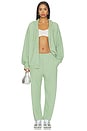 view 7 of 7 PANTALON OLIVE YOU KIMMY  in Sage Green
