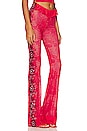 view 2 of 5 PANTALON LACE in Cherry