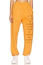 view 1 of 6 1-800 REMIX スウェットパンツ in Orange