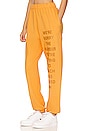 view 3 of 6 1-800 REMIX スウェットパンツ in Orange