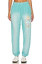 view 1 of 5 Head Over Heals Sweatpants in Blue