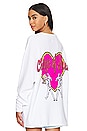 view 1 of 6 CAMISETA TÉRMICA BOYFRIEND CHANGE OF HEART in White