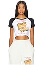 view 1 of 5 All That Baggage All Yours Crop Tee in White