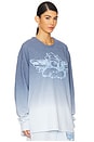 view 2 of 4 Thermal Longsleeve in Made With Heaven Blues