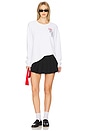 view 4 of 4 World Tour Round 2 Thermal Top in White