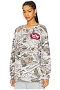 view 3 of 6 On The Edge Thermal Bf Long Sleeve in Multi