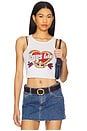 view 1 of 4 Breakfast Beers Beegee Tank Top in White