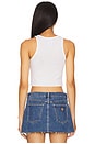 view 3 of 4 Breakfast Beers Beegee Tank Top in White