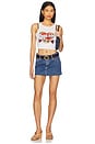 view 4 of 4 Breakfast Beers Beegee Tank Top in White
