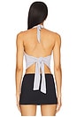 view 4 of 6 Halter Bulls Top Jersey in White