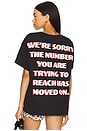 view 1 of 5 1-800 Heart Boyfriend Tee in Black