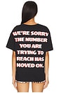 view 4 of 5 1-800 Heart Boyfriend Tee in Black