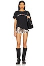 view 5 of 5 1-800 Heart Boyfriend Tee in Black