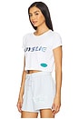 view 2 of 5 Gotta Jet All Yours Crop Tee in White