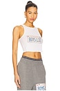view 2 of 4 Driver's License Bee Gee Tank Top in White