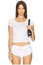 view 1 of 5 Candyqueen Melly Tee in White