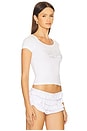view 2 of 5 Candyqueen Melly Tee in White