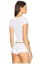 view 3 of 5 Candyqueen Melly Tee in White